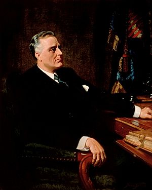 Franklin Roosevelt - Presidential portrait