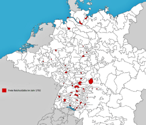 Free Imperial Cities 1792