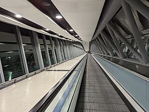 Gatwick North Terminal Apron Bridge Interior