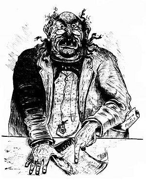 Gentleman Who Objects Marony The Worker 21 April 1900