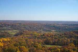 Holy Hill National Shrine of Mary, Help of Christians October 2024 22 (view from observation tower)