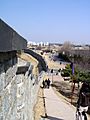 Hwaseong East Secret Gate - Approaching from the west - 2009-03-01