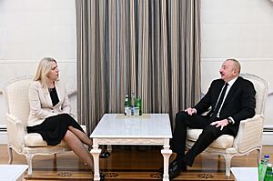 Ilham Aliyev met with Chairwoman of the Presidency of Bosnia and Herzegovina - 2025 - 02