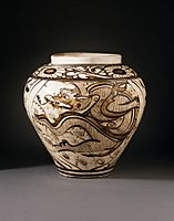 Jar (Ping) with Dragon and Clouds LACMA 53.74