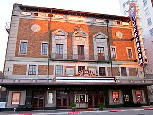 Jefferson Theatre facade, Beaumont, Texas