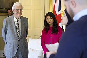 Kenneth Baker and Akshata Murty