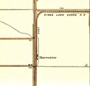 Kings Lake Shore RR - Harvester