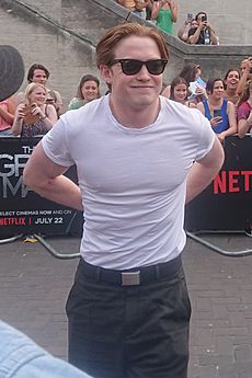 Kit Connor at The Gray Man Premiere