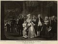 La Séparation de Louis XVI de sa famille - Etampe 1794-95