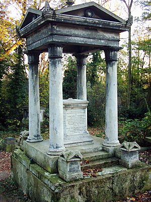 London Nunhead Cemetery Grave