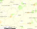 Map commune FR insee code 80505