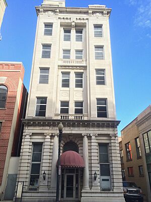 Mechanics banks and trust facade 