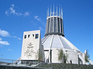 Metropolitan Cathedral of Christ the King in Liverpool - geograph.org.uk - 1304