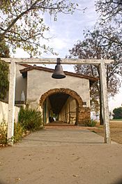 Mission San Juan Bautista California - Entrance Bell