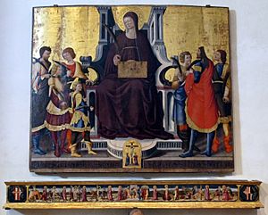 Neri di bicci, santa felicita e i suoi figli, 1464, 01