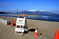 Oil spill in san francisc bay 1