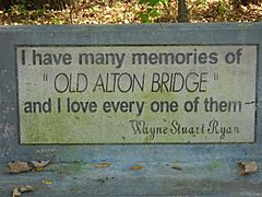Old Alton Bridge in Denton, Texas 2