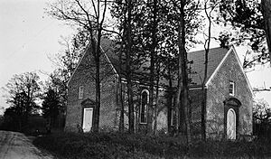 Old St. John's Church, State Route 30 vicinity, West Point vicinity (King William County, Virginia)