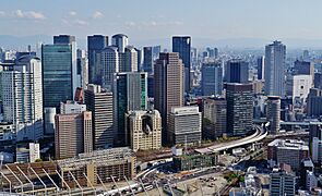 Osaka Umeda Sky Building Panoramablick 05
