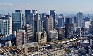 Osaka Umeda Sky Building Panoramablick 05