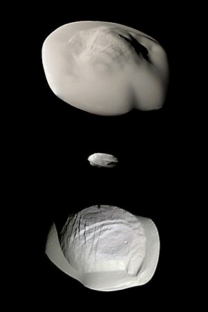 PIA21449-SaturnMoons-Atlas-Daphnis-Pan-20170628color