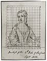 Pencil drawing of Lady Diana Spencer