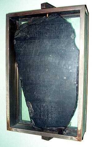 Pietra di Palermo (geroglifici) 1