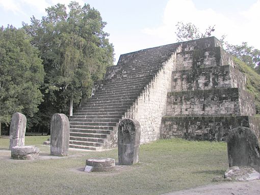 Plaza and pyramid, Tikal, Guatemala