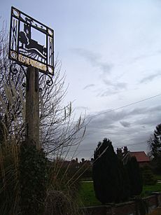 Poslingford Sign