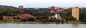 Poughkeepsie from across Hudson River