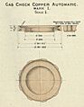 RML 12 inch 35 ton Automatic Gas-Check Mark I Detail