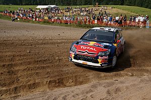 Rally Finland 2010 - shakedown - Dani Sordo 2