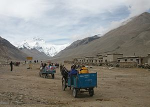 Rongbuk and Qomolongma in Tibet 02