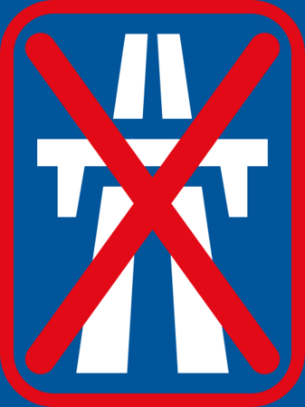 SADC road sign R401-600