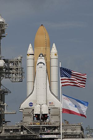 STS-129 Atlantis Launch Pad 39A Rollout