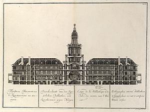 Sankt Petersburg - Akademie der Wissenschaften (Durchschnitt 1741)