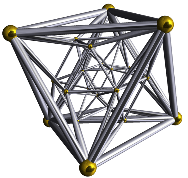 Schlegel wireframe 24-cell