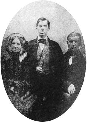 Senator William E. Chandler of New Hampshire with parents