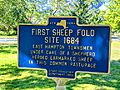 Sheep Fold Historical Marker 095005 (1)