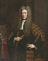 Simon Viscount Harcourt LC by Godfrey Kneller