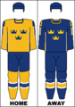 Sweden national hockey team jerseys (2006)