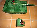 Tank toy radio
