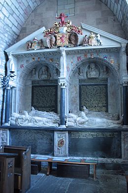 The Maitland tomb, St Mary's Church, Haddington