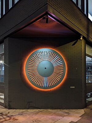 The Restless Course clock, Shoreditch, London