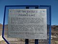 The Two Battles of Pyramid Lake, Nevada Historical Marker No. 148, S.R. 447 Between Wadsworth and Pyramid Lake, Nevada (4135064282)