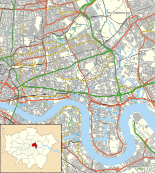 Tower Hamlets London UK location map