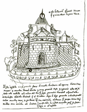 Tower of London by Bernardino de Escalante
