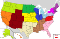 USCCB Regions map