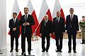 Uroczystość odsłonięcia tablicy upamiętniającej śp. Prezydenta RP Lecha Kaczyńskiego (4)