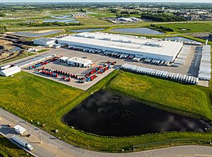 Walmart distribution center in Mankato